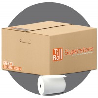 57 x 50 x 12.7 Thermal Paper Till Rolls (box of 20) FREE DELIVERY